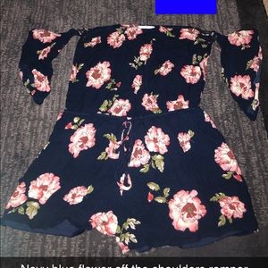 Off the shoulder romper